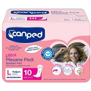 Canped Mesane Pedi Ultra L - Large - Büyük - Yoğun 50 Adet (5PK*10)