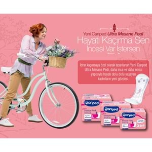 Canped Mesane Pedi Ultra L - Large - Büyük - Yoğun 50 Adet (5PK*10)