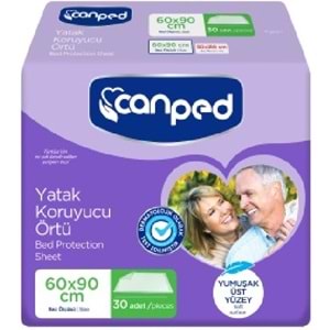 Canped Yetişkin Yatak Koruyucu Örtü 60 x 90 CM 180 Adet