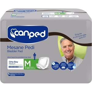 Canped Mesane Pedi Klasik Erkek M-Orta 48 Adet