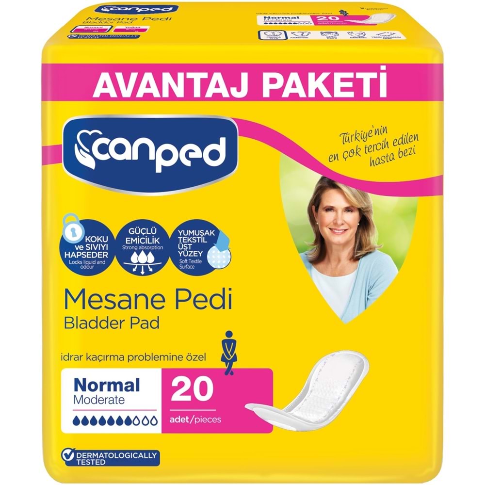 Canped Mesane Pedi Avantaj Pk Klasik M - Orta - Medium Boy Normal 160 Adet