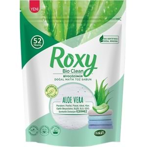 Dalan Roxy Bio Clean Sabun Tozu Karma Set 3.2+3.2Kg:6.4KG Bahar Çiçekleri+Aloe Vera (208 Yıkama)