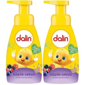 Dalin Köpük Sabun 200ML Orman Meyveli Çoçuklarınız için (2 Li Set)