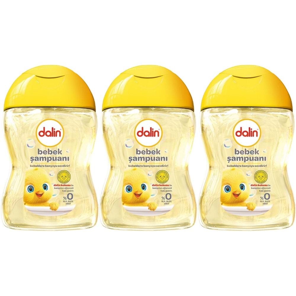 Dalin Bebek Şampuanı Klasik 100ML (3 Lü Set)