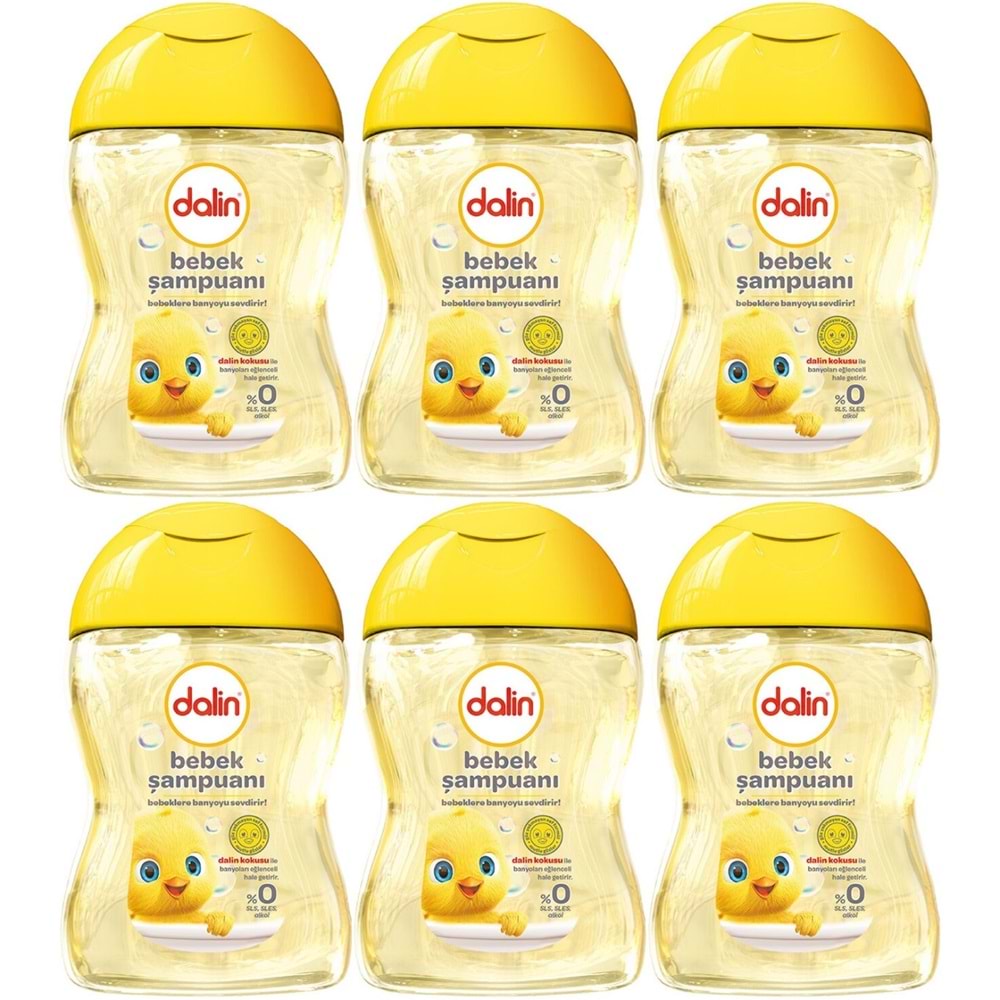 Dalin Bebek Şampuanı Klasik 100ML (6 Lı Set)