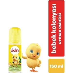 Dalin Bebek Kolonyası 150ML (Bıcı Bıcı-Orman-Çiçek-Deniz-Bahar) Karma 6 Lı Set