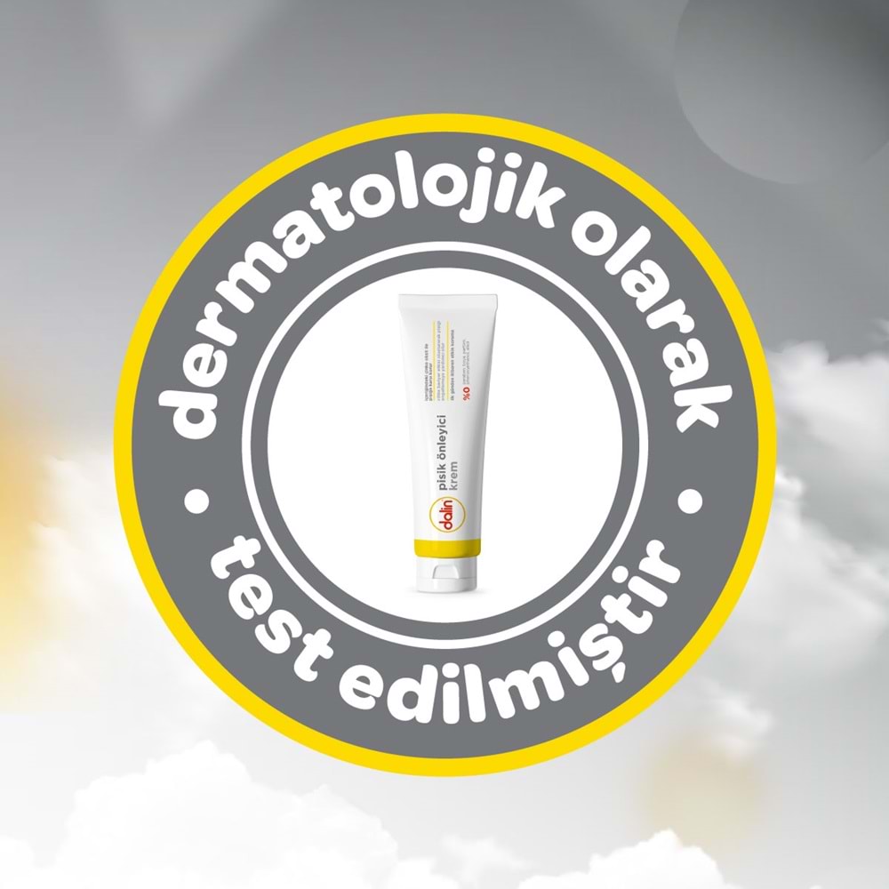 Dalin Pişik öneliyici Krem/Pişik Kremi 100ML (Bebekler İçin) (6 Lı Set)