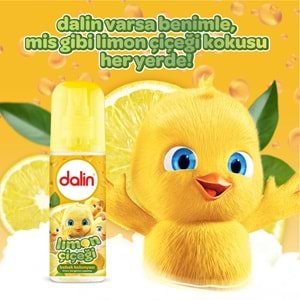 Dalin Bebek Kolonyası 150ML Limon Çiçeği (Limon-Bergomat-Papatya) (6 Lı Set)
