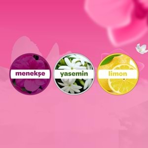 Dalin Bebek Kolonyası 150ML Çiçek Bahçesi (Menekşe-Yasemin-Limon Kokulu) (48 Li Set)