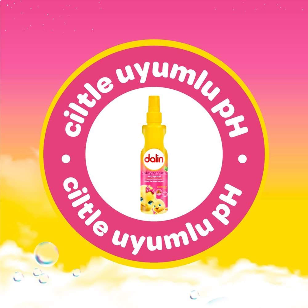 Dalin Kolay Saç Tarama Spreyi 200ML Badem Özlü (5 Li Set)