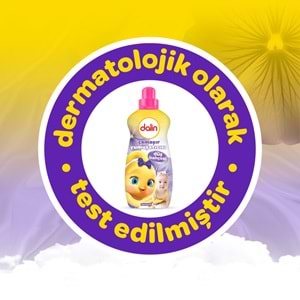 Dalin Çamaşır Yumuşatıcı 1500ML Düş Bahçesi (6 Lı Set) (Bebeklere Özel)