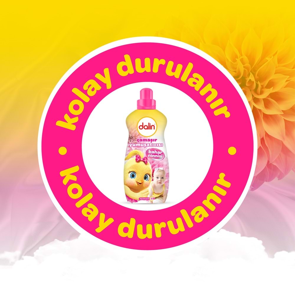 Dalin Çamaşır Yumuşatıcı 1500ML Bahar Ninnisi + 1500ML Düş Bahçesi (Karma 8 Li Set)