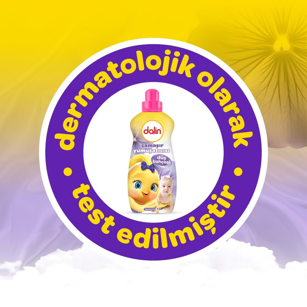 Dalin Çamaşır Yumuşatıcı Konsantre 1500ML Bahar Ninnisi + 1500ML Düş Bahçesi (Karma 12 Li Set)