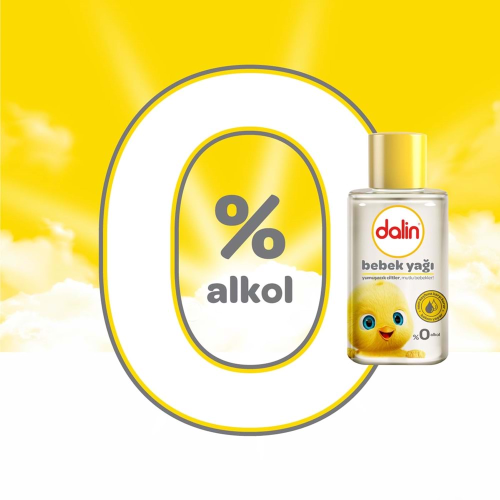 Dalin Bebek Yağı 50ML Klasik Mini (4 Lü Set)