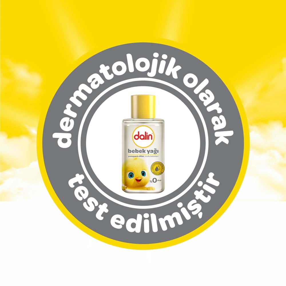 Dalin Bebek Yağı 50ML Klasik Mini (4 Lü Set)