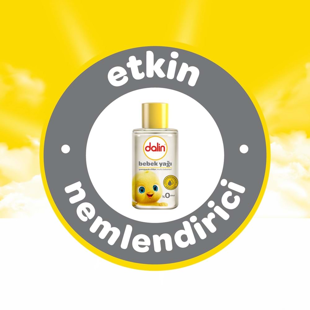Dalin Bebek Yağı 50ML Klasik Mini (6 Lı Set)
