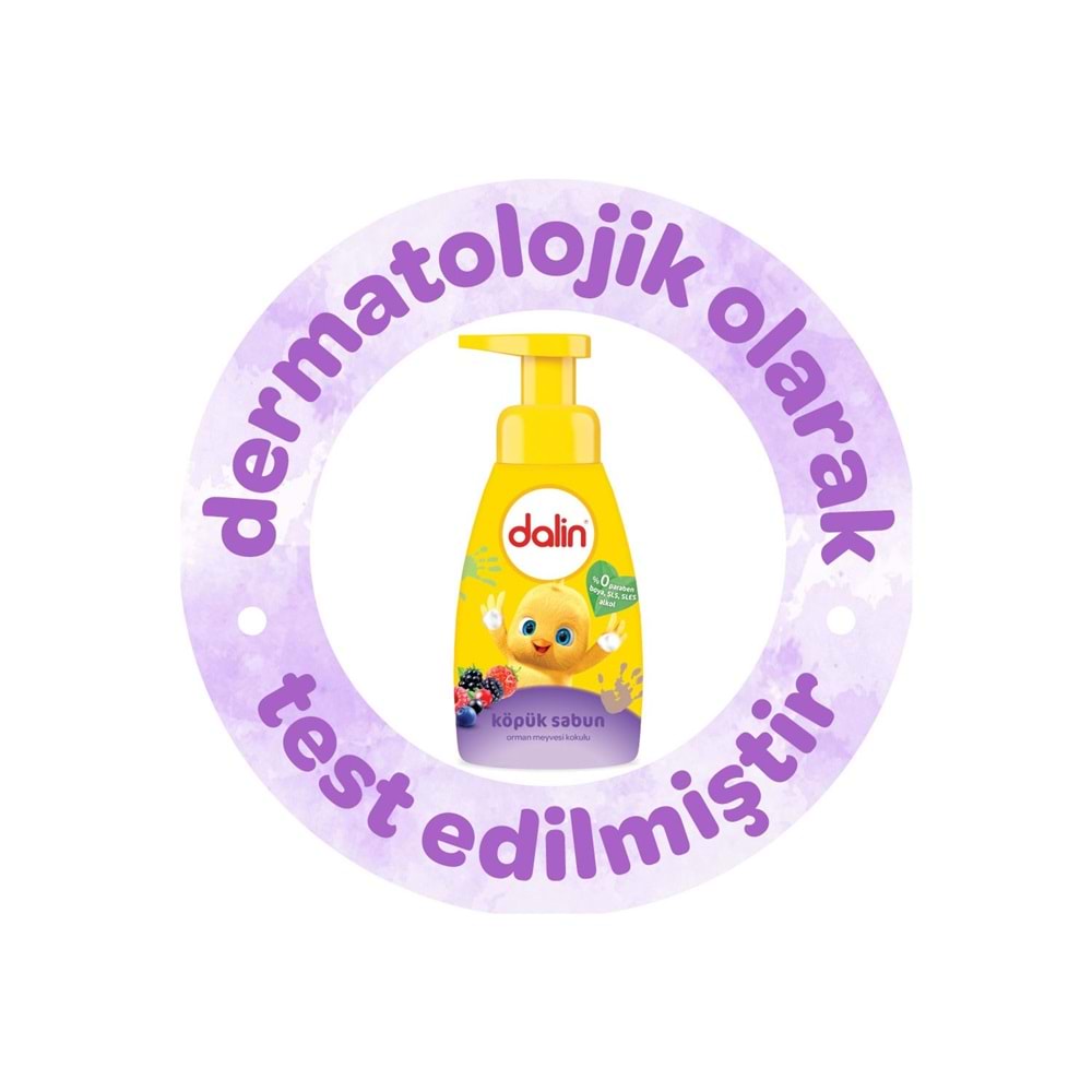 Dalin Köpük Sabun 200ML Mango ve Portakal Kokulu (Çoçuklarınız İçin) (5 Li Set)