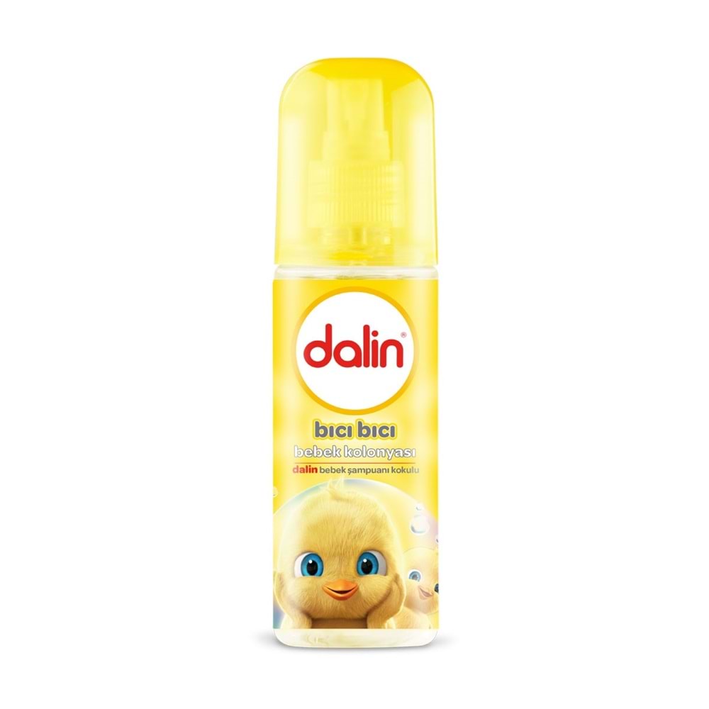 Dalin Bebek Kolonyası 150ML (Bıcı Bıcı-Orman-Çiçek-Bahar-Deniz-Limon-Peri Masalı) Karma 7 Li Set