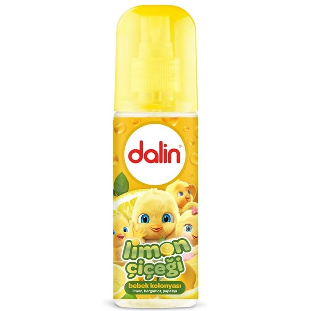 Dalin Bebek Kolonyası 150ML (Bıcı Bıcı-Orman-Çiçek-Bahar-Deniz-Limon-Peri Masalı) Karma 7 Li Set