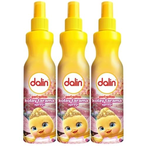 Dalin Kolay Saç Tarama Spreyi 200ML Peri Işıltısı (3 Lü Set)