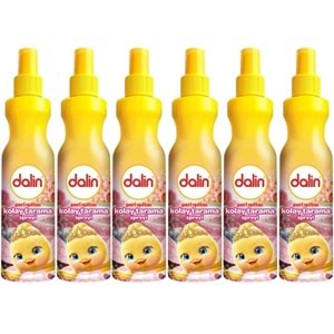 Dalin Kolay Saç Tarama Spreyi 200ML Peri Işıltısı (6 Lı Set)