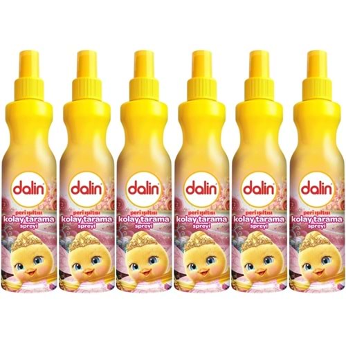 Dalin Kolay Saç Tarama Spreyi 200ML Peri Işıltısı (6 Lı Set)
