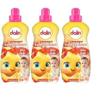 Dalin Çamaşır Yumuşatıcı 1500ML Gün Işığı (Hipoalerjenik) (3 Lü Set)
