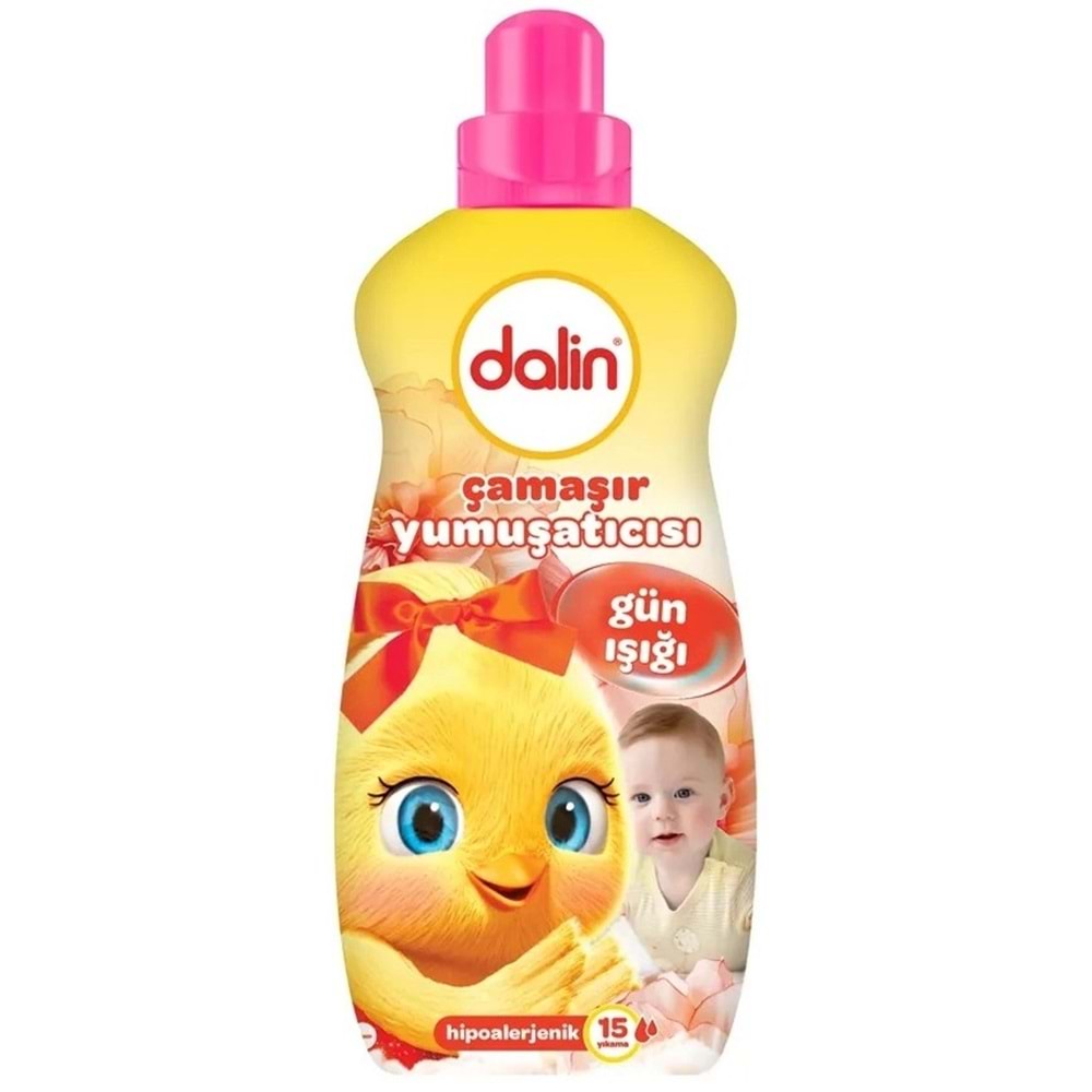 Dalin Çamaşır Yumuşatıcı 1500ML Bulut Hafifliği + 1500ML Gün Işığı (Hipoalerjenik) (Karma 6 Lı Set)