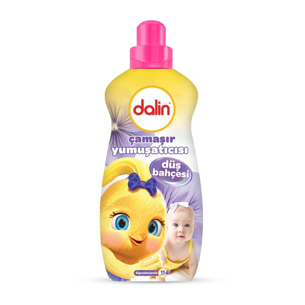 Dalin Çamaşır Yumuşatıcı 1500 ML + Sıvı Çamaşır Deterjanı 1500 ML (Hipoalerjenik) (Karma 6 Lı Set)