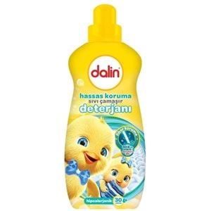 Dalin Çamaşır Yumuşatıcı 1500 ML + Sıvı Çamaşır Deterjanı 1500 ML (Hipoalerjenik) (Karma 6 Lı Set)