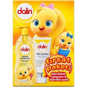 Dalin Bebek Şampuanı 700 ML + Likit Pudra 100 ML Fırsat Paketi (2 Li Set)