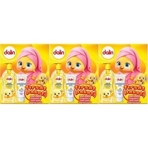 Dalin Bebek Şampuanı 700 ML + Pişik Önleyici Krem 100 ML Fırsat Paketi (3 Lü Set)