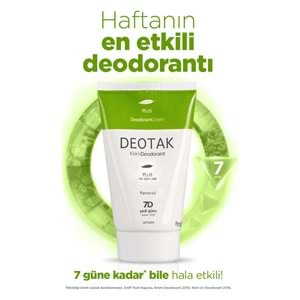 Deotak Krem Deodorant Unisex 35ML Plus (Çay Ağaçı Yağı) (2 Li Set)