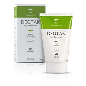 Deotak Krem Deodorant Unisex 35ML (Normal Cilt/Mentol/Hassas/Çay Ağacı Yağı) Karma (16 Lı Set)