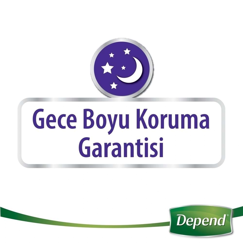 Depend Emici Külot Yetişkin Bezi XL Extra Büyük 18 Adet