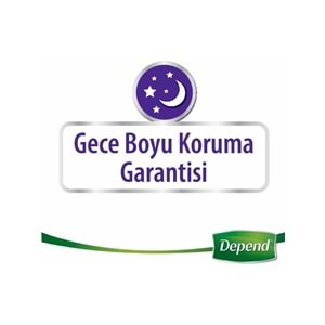 Depend Emici Külot Pants Hasta Bezi L - Büyük - Large Erkek 64 Adet (8PK*8)