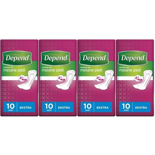 Depend Mesane Pedi Kadın Ekstra 40 Adet