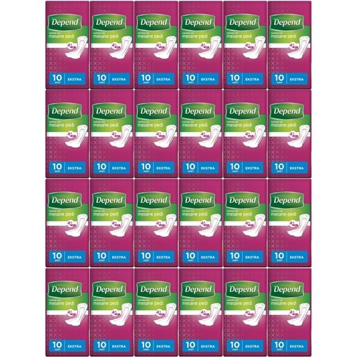 Depend Mesane Pedi Kadın Ekstra 240 Adet