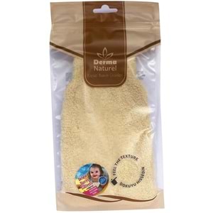 Derma Naturel Bebek Banyo Eldiveni Hassas Ciltlere Özel (15*24CM) MS-01 (6 Lı Set)