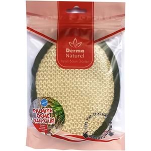 Derma Naturel Örme Banyo Yüz Lifi (15*24CM) MS-02 (3 Lü Set)