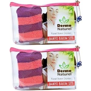 Derma Naturel Banyo Bakım Seti 4 Parça (2 Li Set)