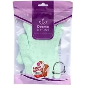 Derma Naturel Parmaklı Banyo Eldiveni MS-23 (5 Li Set)