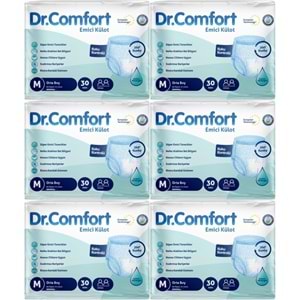 Dr.Comfort Yetişkin Bezi Emici Külot M-Orta 180 Adet 6Pk x 30