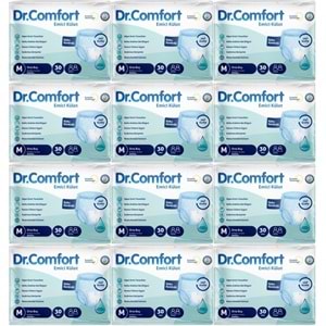 Dr.Comfort Yetişkin Bezi Emici Külot M-Orta 360 Adet 12Pk x 30