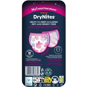 Drynites Emici Gece Külodu/Külot Bez Kız 13+ Yaş (48-60KG) X Large 27 Adet (3PK*9)