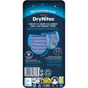 Drynites Emici Gece Külodu/Külot Bez Erkek 13+ Yaş (48-60KG) X Large 81 Adet (9PK*9)