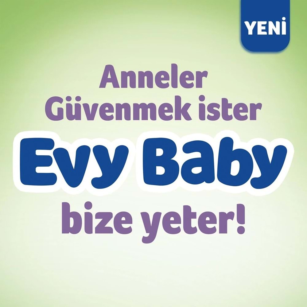 Evy Baby Bebek Bezi 2 Beden 3-6 KG Mini 152 Adet Süper Ekonomik Fırsat Pk