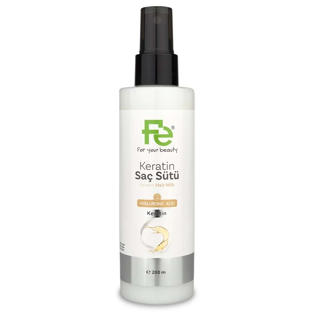 Fe Keratin Saç Sütü 200ML (2 Li Set)