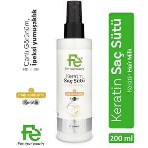 Fe Keratin Saç Sütü 200ML (12 Li Set)