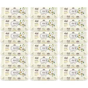 Fibril Islak Havlu Mendil 90 Yaprak Gizemli Yasemin Plastik Kapaklı (18 Li Set) 1620 Yaprak